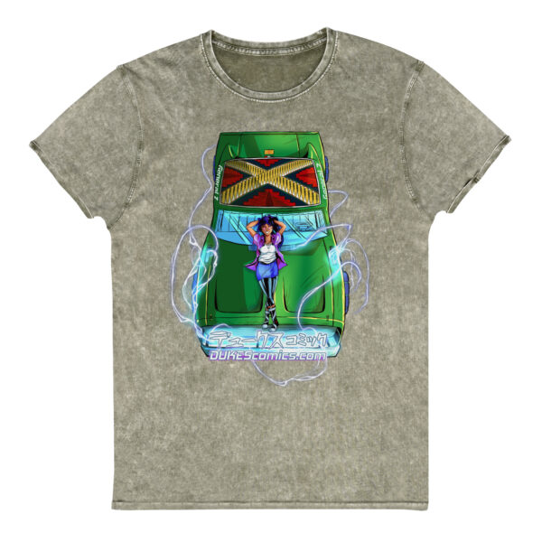 DUKEScomics Daizee and the General Z Denim T-Shirt - Image 4